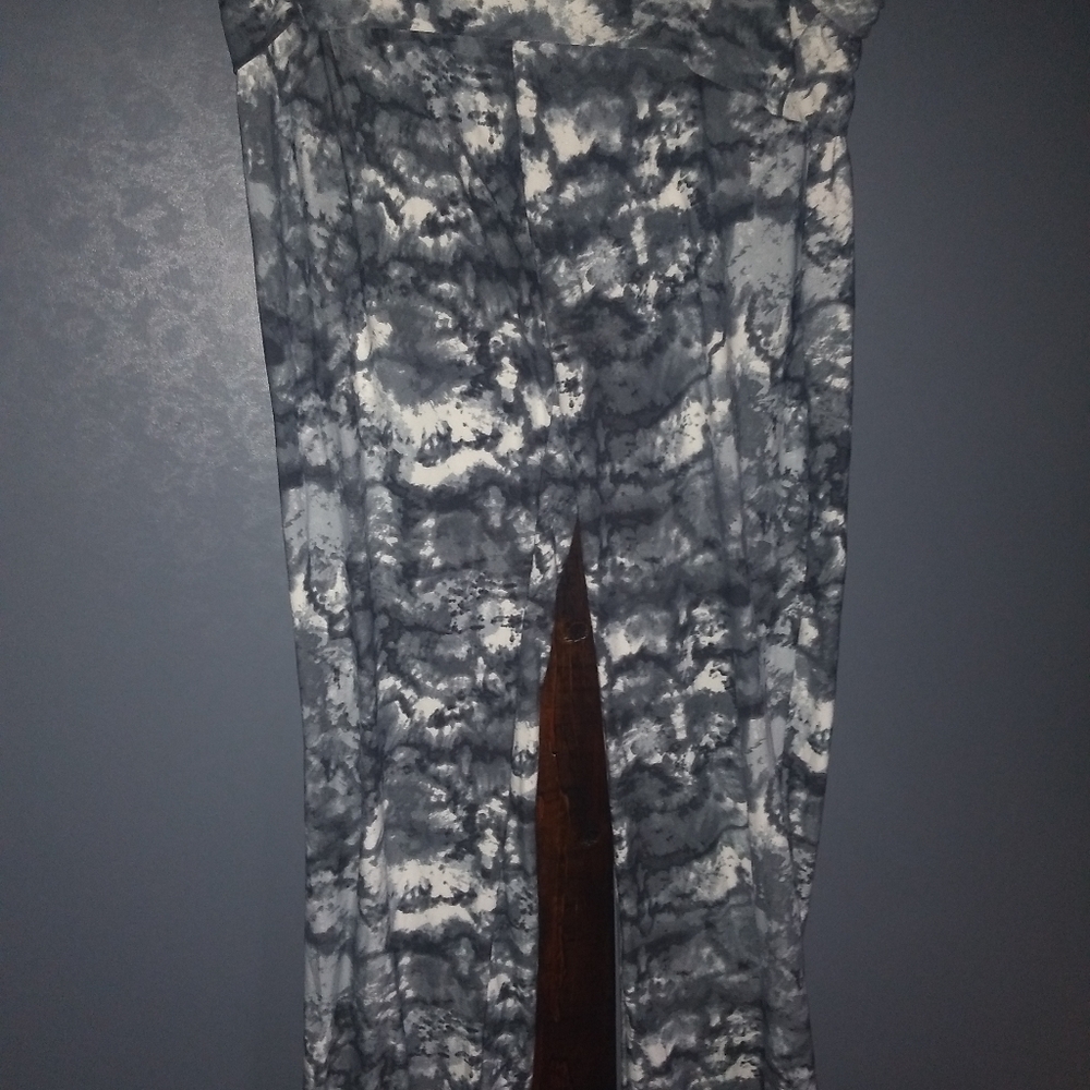 Tights with bell bottoms